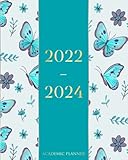  2022-2024 Academic Planner: Two Year July 2022 - June 2024 Monthly Planner Appointment Calendar 8 x 10 College Student Planner and Journal Agenda ... With Holidays and Inspirational Quotes