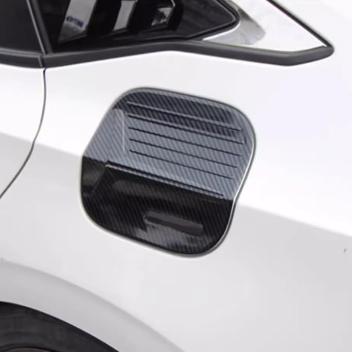 YINGTUU for Honda 11th Gen Civic 2022-2024 Accessories Sport Auto Fuel Tank Cover Trim Oil Gas Cap Exterior Decoration Sticker Carbon Fiber Style