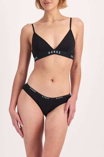 Bonds Women's Bralette Bra, Luxe Originals Bralette, Cotton/Modal-blend Stretchy, Adjustable Triangle Bra4