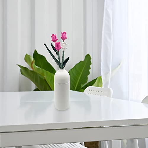 Hikinlichi Tulip Flowers Block Bouquet Building Set 203 Pcs Home Decor Botanical Collection Building Toys Creative Gifts For Christmas Birthday Valentines Day #TOP5