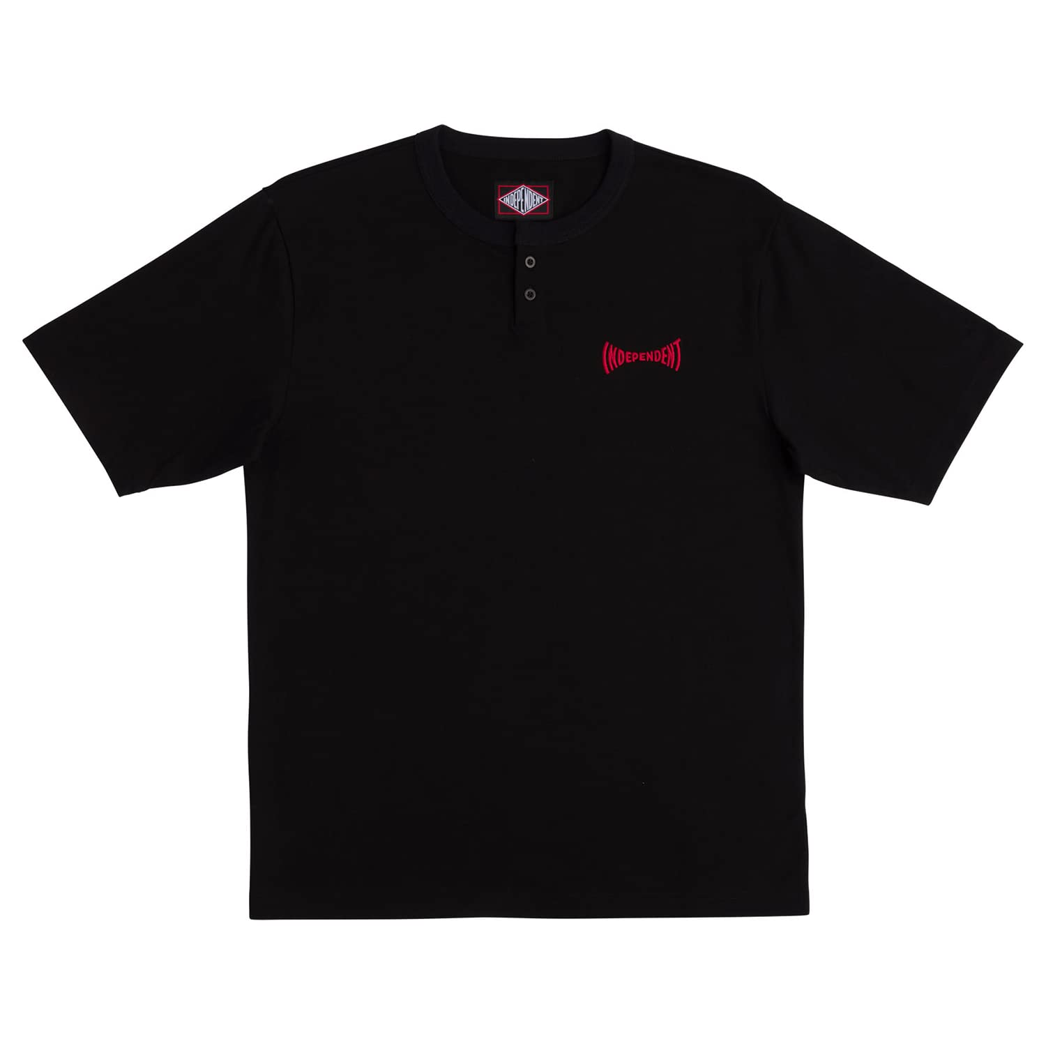 IndependentTruck Co Shirt Spanning Henley Black