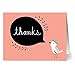 Note Card Cafe Thank You Cards with Gray Envelopes | 144 Pack | Thank You Potpourri | Blank Inside, Glossy Finish | for Greeting Cards, Occasions, Birthdays, Gifts