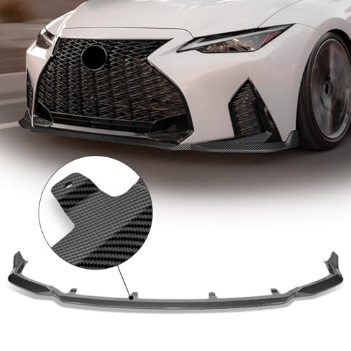 HHENGYISOUL Front Bumper Lip Chin Spoiler Fit for 2021-2025 Lexus IS350 F-Sport ONLY,Carbon by HHENGYISOUL - Used condition - Image 2