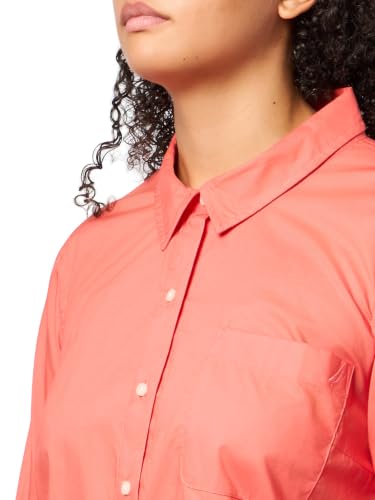 Image of Nautica Women's Button Front Long Sleeve Roll Tab Shirt