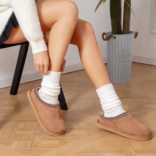 women39s slippers fuzzy cozy short ankle shoes indoor and outdoor mules furry warm house slippers for woman cute fluffy clogs