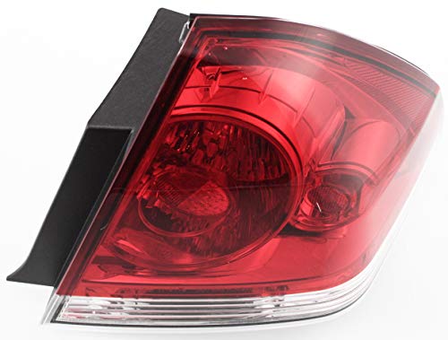 Evan Fischer Passenger Side Tail Light Compatible With 2006-2013 Chevrolet Impala & 2014-2016 Chevrolet Impala Limited Partslink Gm2801193 #TOP5