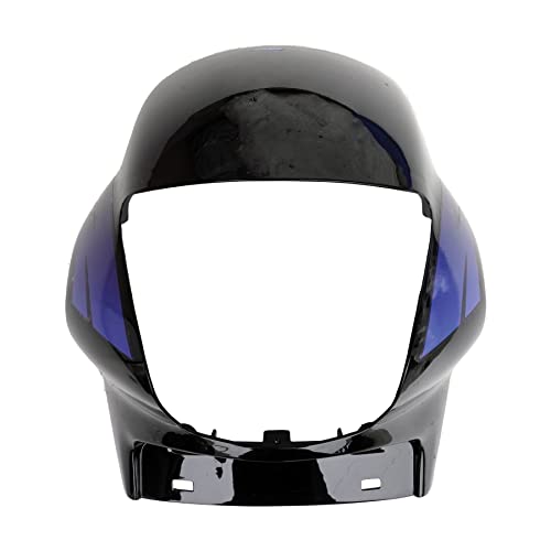 Image of NIKAVI N512 Head Light Mask Compatible Compatible for Hero Passion Plus Bk-Blue