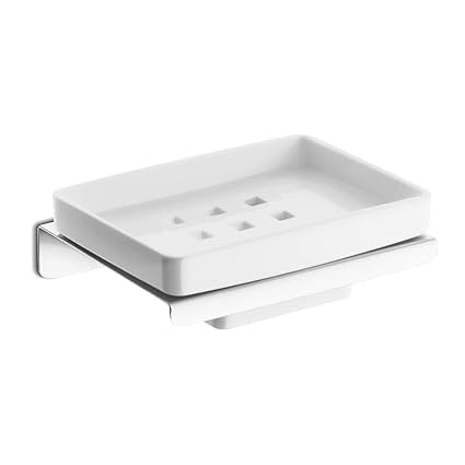 ALTON AQB9201 SS-304 Grade, Soap Dish, Wall Mounted, Silver, Stainless Steel
