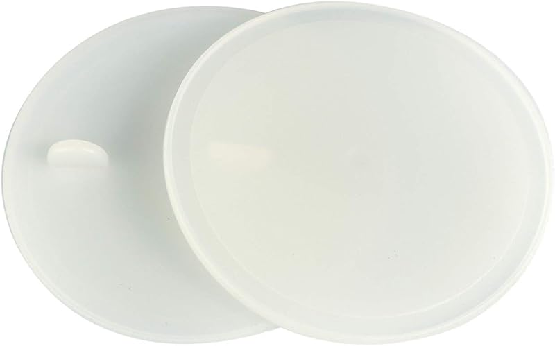 Leak Proof Platinum Silicone Sealing Lid Inserts/Liners for Mason Jars (10 Pack, Regular Mouth)