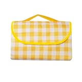 Ultraleichte wasserdichte Picknickdecke, Faltbare Outdoor-Matte mit Dicker Polsterung für Camping Beach Travel.Langlebiges Oxford-Gewebe, einfach sauber und kompakt tragen.Mehrere Größen verfügbar