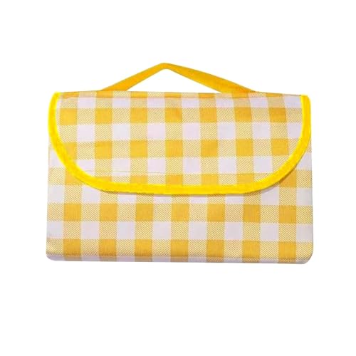 Manta de picnic impermeable de tela Oxford gruesa y plegable para viajes al aire libre (150x200) 2