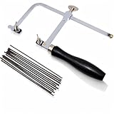 cnmade Juwelier 's Schwert Rahmen verstellbar mit 144 Klingen Profi Jewelry Making Kit