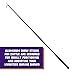 Weaver Livestock Lightweight Aluminum Cattle Show Stick, Comfort Grip Rubber Handle, Guiding Stick, Livestock Show Supplies