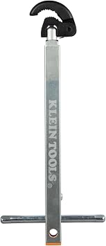 Klein Tools 68232 Telescoping Basin Wrench, Adjustable 10-17-Inch Plumbing Wrench with 1-1/4-Inch Jaw Capacity, Ideal for Hard to Reach Spaces