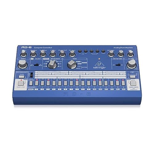 Behringer RD-6-BU, Máquina de tambor analógico, RHYTHM DESIGNER