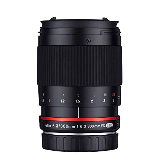 Samyang 881023 300mm F6.3 Objektiv für Anschluss Fuji X - schwarz