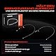 Frankberg 2x Handbremsseile Hinten Kompatibel mit Talento Kasten 296 NV300 Kasten X82 NV300 Kombi X82 Vivaro B Kasten X82 Trafic III Kasten FG Replace# 365312075R