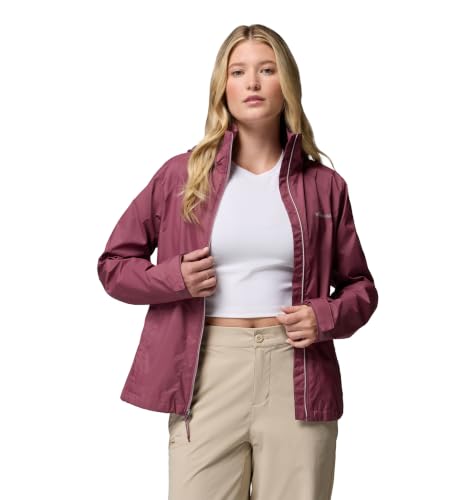 Columbia Women's Switchback IV Rain Jacket, Antique Mauve, X-Large | Light, packable, and always ready, the Columbia Switchback IV Jacket has you covered - image 4
