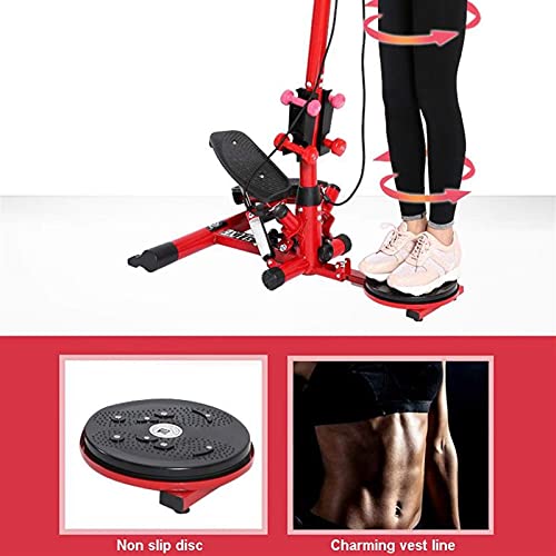 Image of Mini-Stepper Swing Stepper Twist Step Machiner Stair Stepper Home Weight Loss Pedal Fitness Equipment for Exercise with