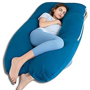 QUEEN ROSE Pregnancy Pillow, U Shaped Pregnancy Pillows for Sleeping, Maternity Body Pillow for Side and Back Sleepers…