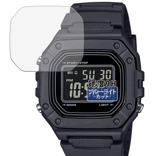 Kayo&Karin �t�B���� CASIO Collection STANDARD W-218H �V���[�Y (2���Z�b�g) ������ �ی�t�B���� 9H (�����K���X �����̍��d�x) �u���[���C�g�J�b�g ���˒ጸ ���{��