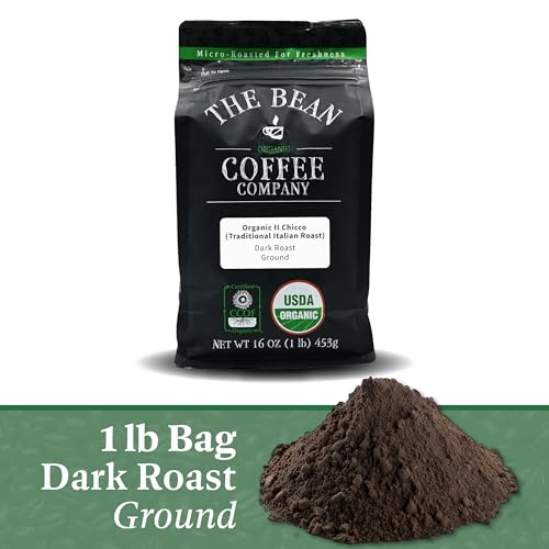 The Bean Organic Coffee Company Il Chicco y Le Bean Molido 453g miniatura 2