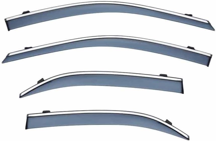 Car Windshield Rain Guards for Toyota ROWN MK13/S200 2010-2014, Front Rear Window Wind Deflectors Visors Waterproof Deflector Windows Exterior Accessories