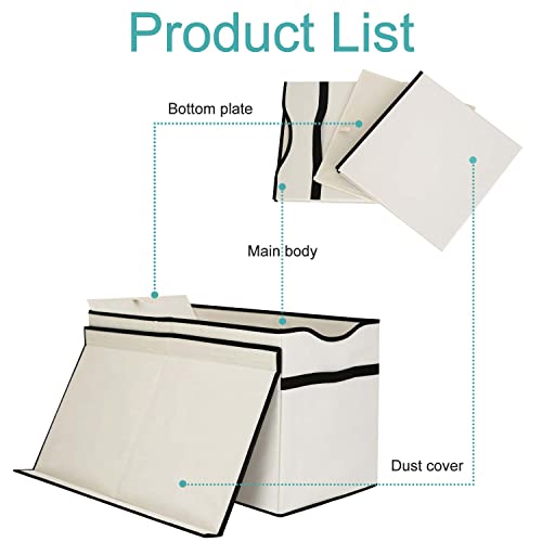 Victor's Toy Storage Organizer - Extra Large Toy Box Chest Storage Boxes Bins Baskets For Kids, Boys, Girls, Nursery Room, Playroom #TOP4