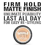 Hair Styling Clay, Matte Finish Hair Paste for Men, Water Based Matte Texture, Clay Pomade Ideal for All Men's Hair Types 100g (3.5oz)