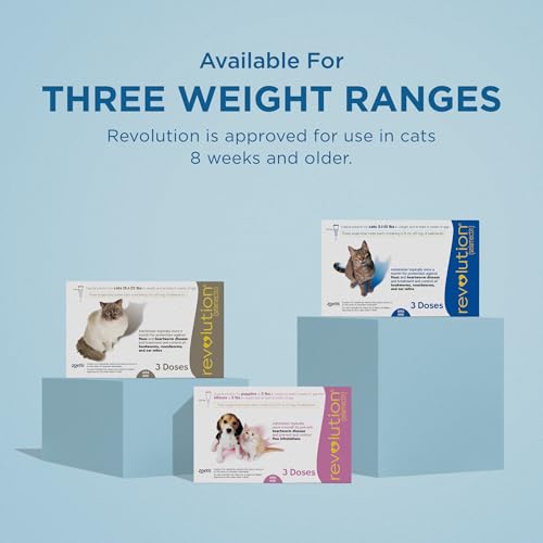 Revolution (selamectin) Topical Solution for Cats, 5.1-15 lbs (Blue), 1 Tube - Thumbnail 7
