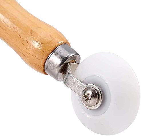 2Pcs Wallpaper Decorating Roller Flat Pressure Roller Internal External Corner Wallpaper Seam Roller Wallpaper Edge Seam Roller for Home Decorating