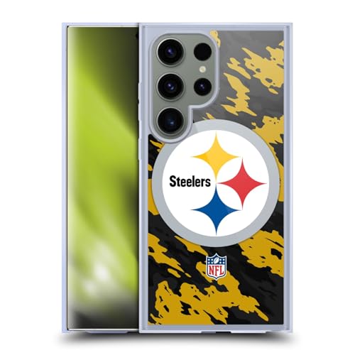 Coque Pittsburgh Steelers pour Samsung Galaxy S24 Ultra Compatible MagSafe Head Case Designs