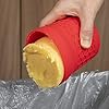 Prep Solutions Heat-Resistant Silicone Grease Strainer & Keeper - 2 Cup Capacity, Red #5