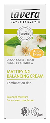 Lavera Mattifying & Balancing Facial Moisturizer, Organic Green Tea - Intensive Moisture & Reduce Oiliness (50Ml/1.6Oz) #TOP1