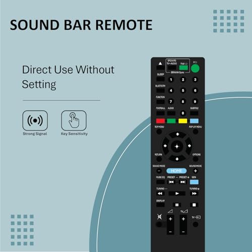 Image of ZIEVA Compatible with Sony Home Theater Remote - Model BDV-E6100 BDV-E4100 BDV-E3100 BDV-E2100 BDVE6100 BDVE4100 BDVE3100 BDVE2100 (Your Old Remote Must be Exactly Same) (Sony-RM-ADP090)