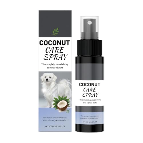 Gkumgwo Spray desenredante para perros, 100 ml, spray de cuidado de pelo largo, estiércol para el cuidado del pelo y para desenredar, masajear para gatos y caniches, así como para el hogar, viajes