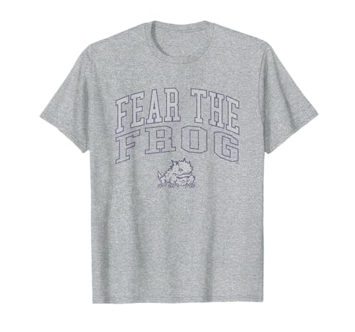 TCU Horned Frogs Fear Logo Officially Licensed T-Shirt