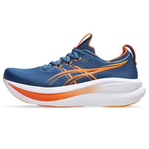 ASICS Men's Gel-Nimbus 28 Running Shoes, 10, Twilight Blue/ANZU by ASICS - Used condition - US$152.61