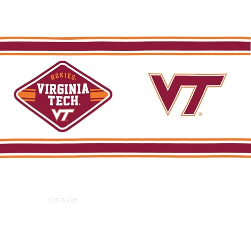 Tervis Virginia Tech Hokies - First String Made in USA Double Walled Insulated Tumbler Travel Cup Keeps Drinks Cold & Hot, 24oz, Classic by Tervis - Image 2