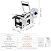 VEVOR Semi-Automatic Round Labeling Machine, 20-50pcs/min, Electric Bottle Label Applicator for Round Bottles, Round Bottle Labeler Suitable for Diameter 0.78-4.72 inches (with Pressing Bar)