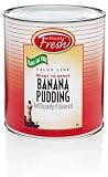 Real Fresh Trans Fat Free Banana Pudding 7 lb (6 Count)