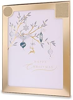 Clintons: Luxury Tiny Baubles On Branch Christmas Cards, Pack Of 10, 1 Design, Multi-Colour, 152 x 202, 1169892
