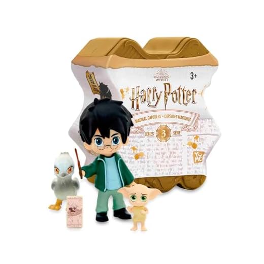 Famosa Capsulas Mágicas De Harry Potter Serie 3, con 10 Figuras Diferentes De Escenas De Las Películas, Muñecos Y Accesorios De Nuevos Personajes, Envío De Modelo Aleatorio, Multicolor, Talla Única
