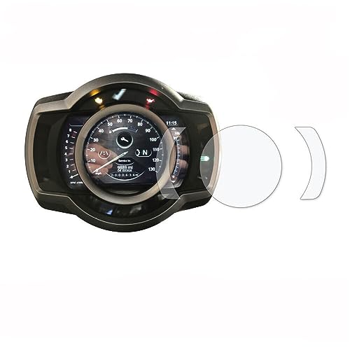 Film protection tableau bord Triumph Scrambler 1200 evite rayures compteur