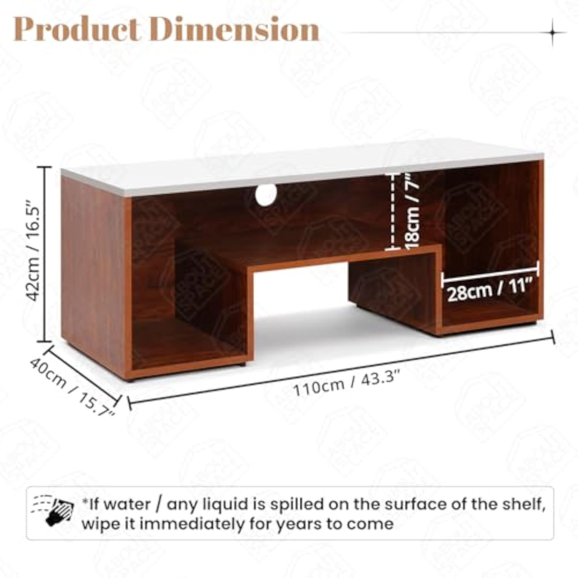 DIY Engineered Wood TV Unit for Living Room, Entertainment Unit
