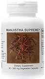Supreme Nutrition Manjistha Supreme, 90 Indian Madder Root 360 mg Caps | 720 mg Per Serving