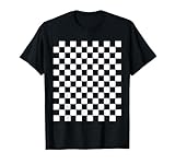 Black White Checkerboard T-Shirt