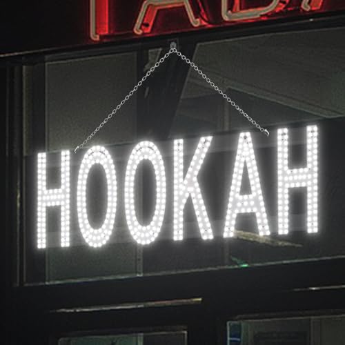 LED Hookah Sign for Business