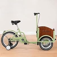 Amazon | Dazzix三輪自転車 3輪バイク ダブルブレーキ シニア転ばない