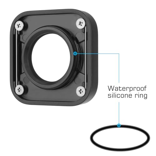 Protective Lens Replacement for GoPro Hero 12 11 10 9 Black Camera Waterproof UV Protective Glass Cover Protector Lens Repair Part for Go Pro Accessories Accessory Kit